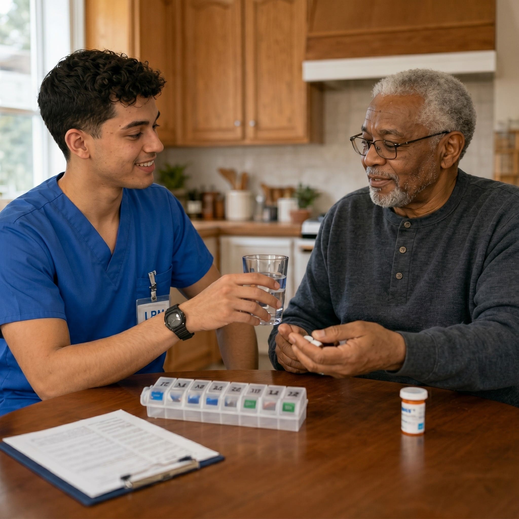 wound care and med management