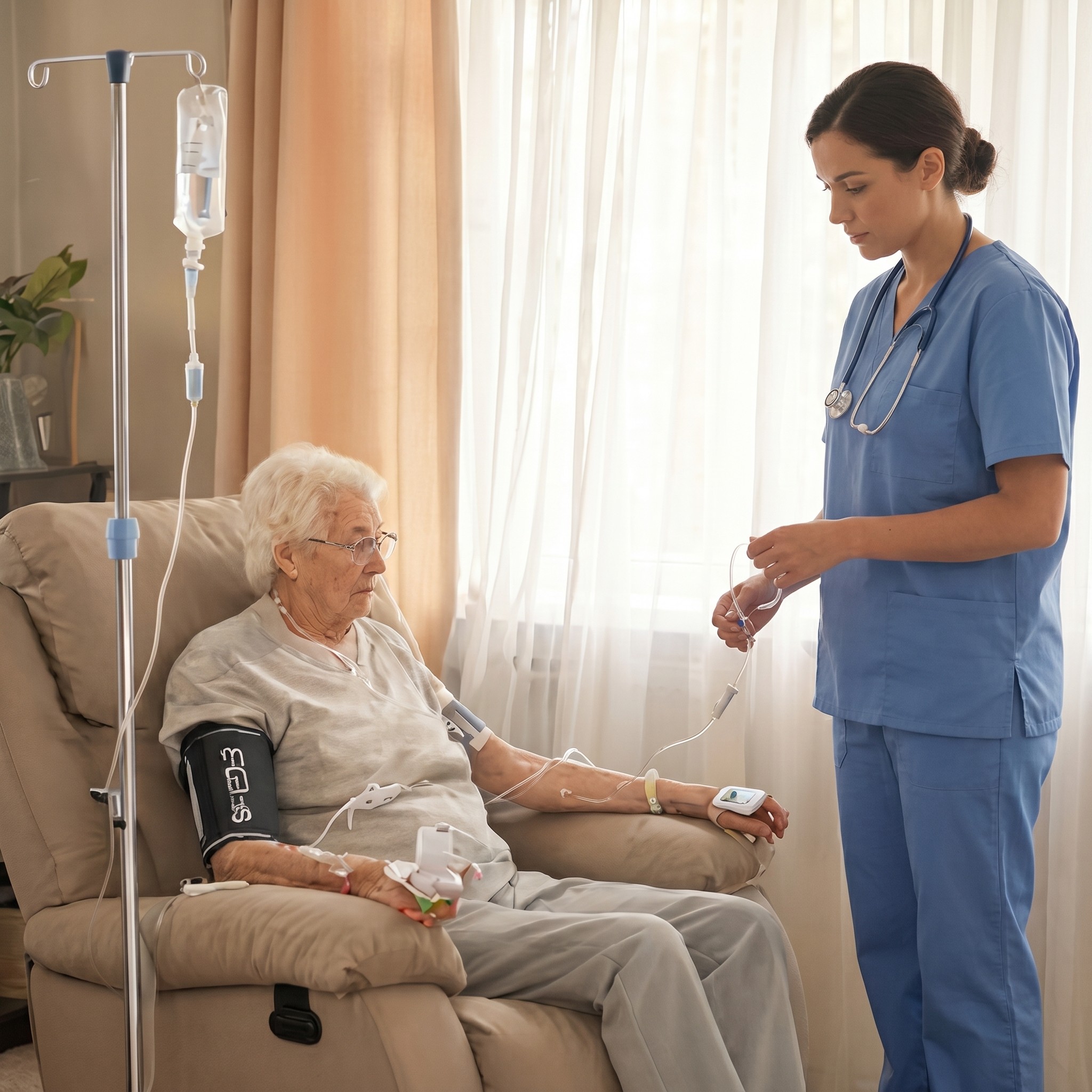 wound care and med management